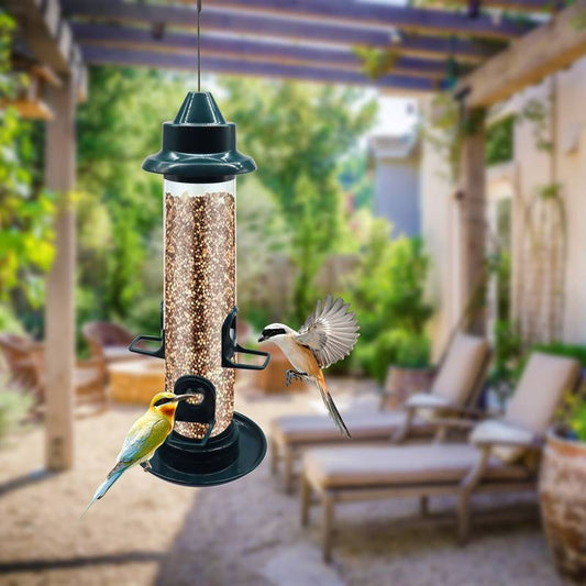 Squirrel Proof Bird Feeder - Heavy-duty, virtually indestructible design