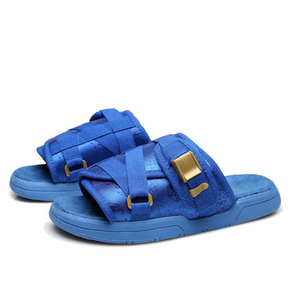 Unisex Ultralight Comfortable Slides with Custom-fit adjustable straps