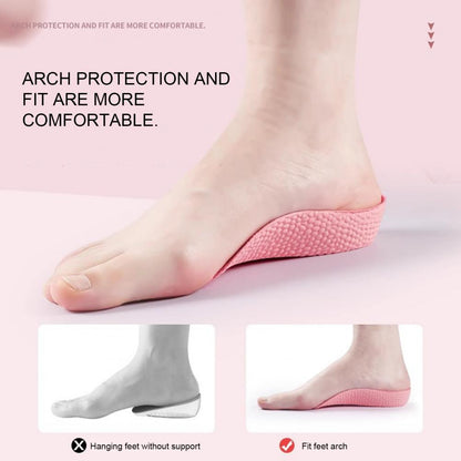 Unisex Height Increase Orthopedic Insoles - Heel Lift Cushion for All day comfort (Pair)