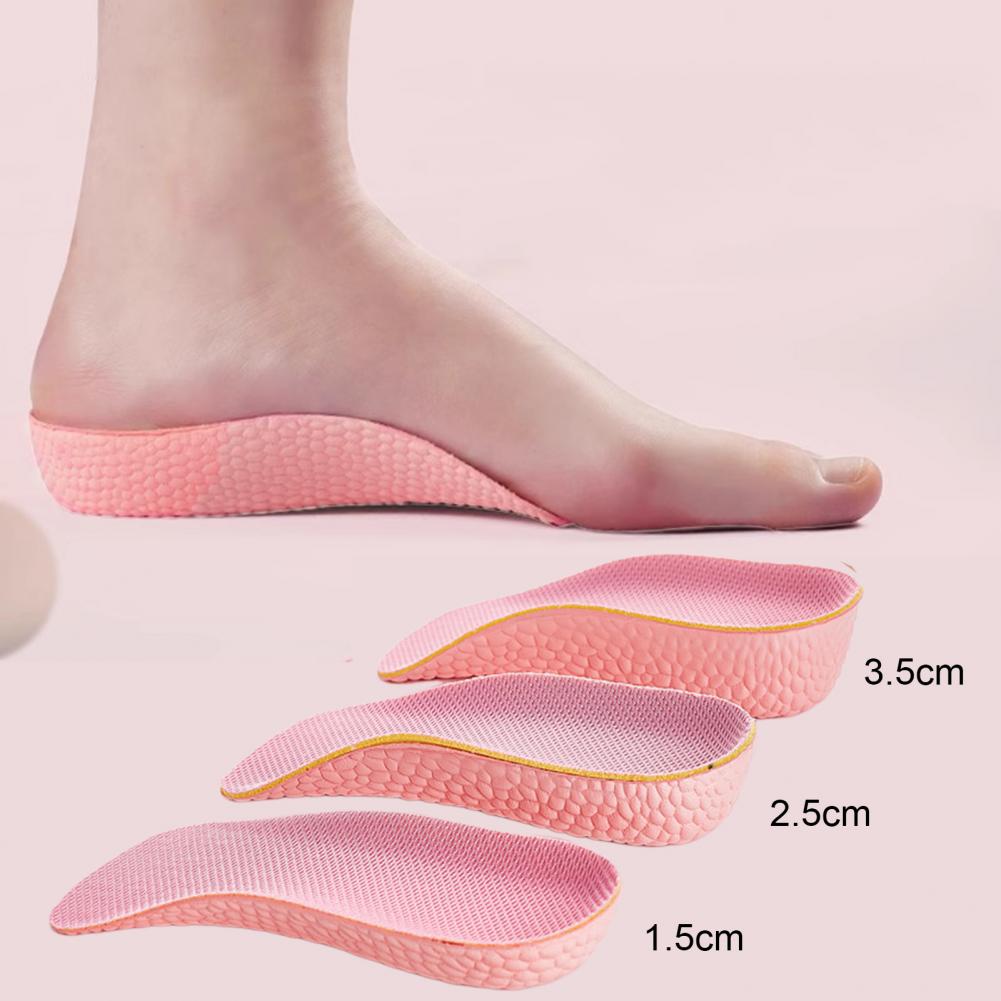 Unisex Height Increase Orthopedic Insoles - Heel Lift Cushion for All day comfort (Pair)