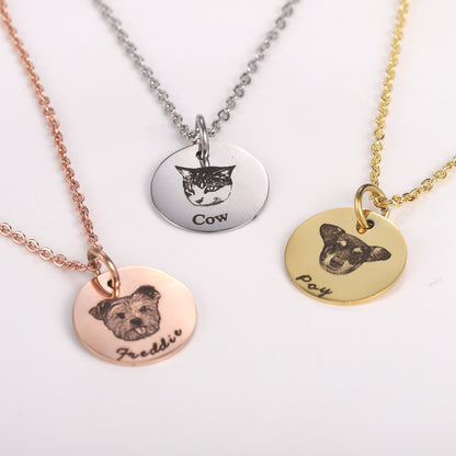 Custom Pet Memorial Necklace