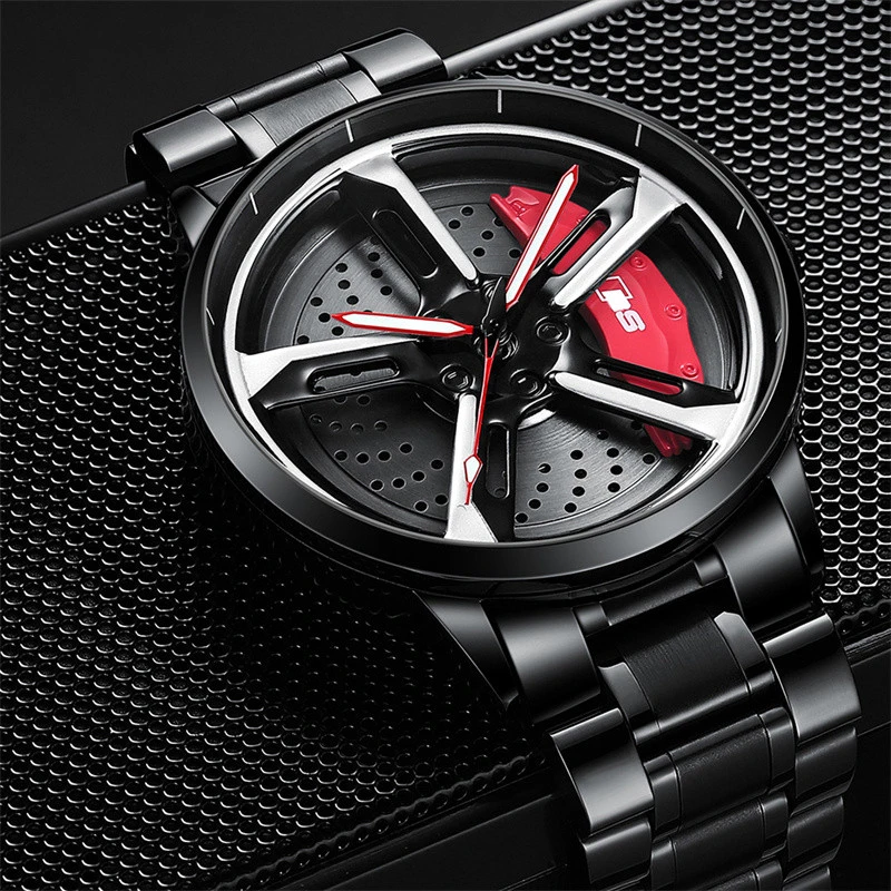 Men's Waterproof Rotating Rim Watch