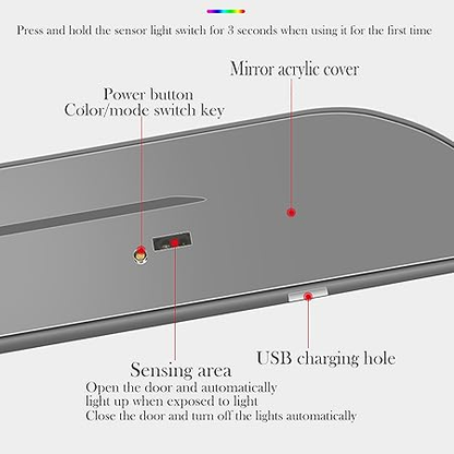Magnetic Car Lights LED - Strong Stick On Waterproof & Scratchproof
