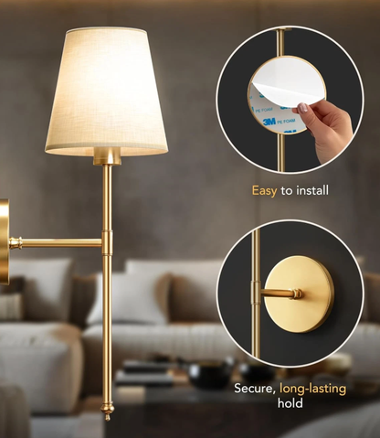 Wireless Wall Sconce