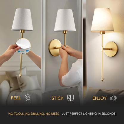 Wireless Wall Sconce