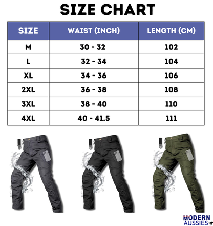 Waterproof Tactical Fleeced Lined Trousers - Buy One Get One Free