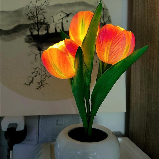 LED Tulips Table Lamp