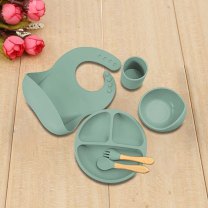 Baby Feeding Set - Plate Bowl Bib Spoon Fork Sippy Cup ALL ESSENTIALS