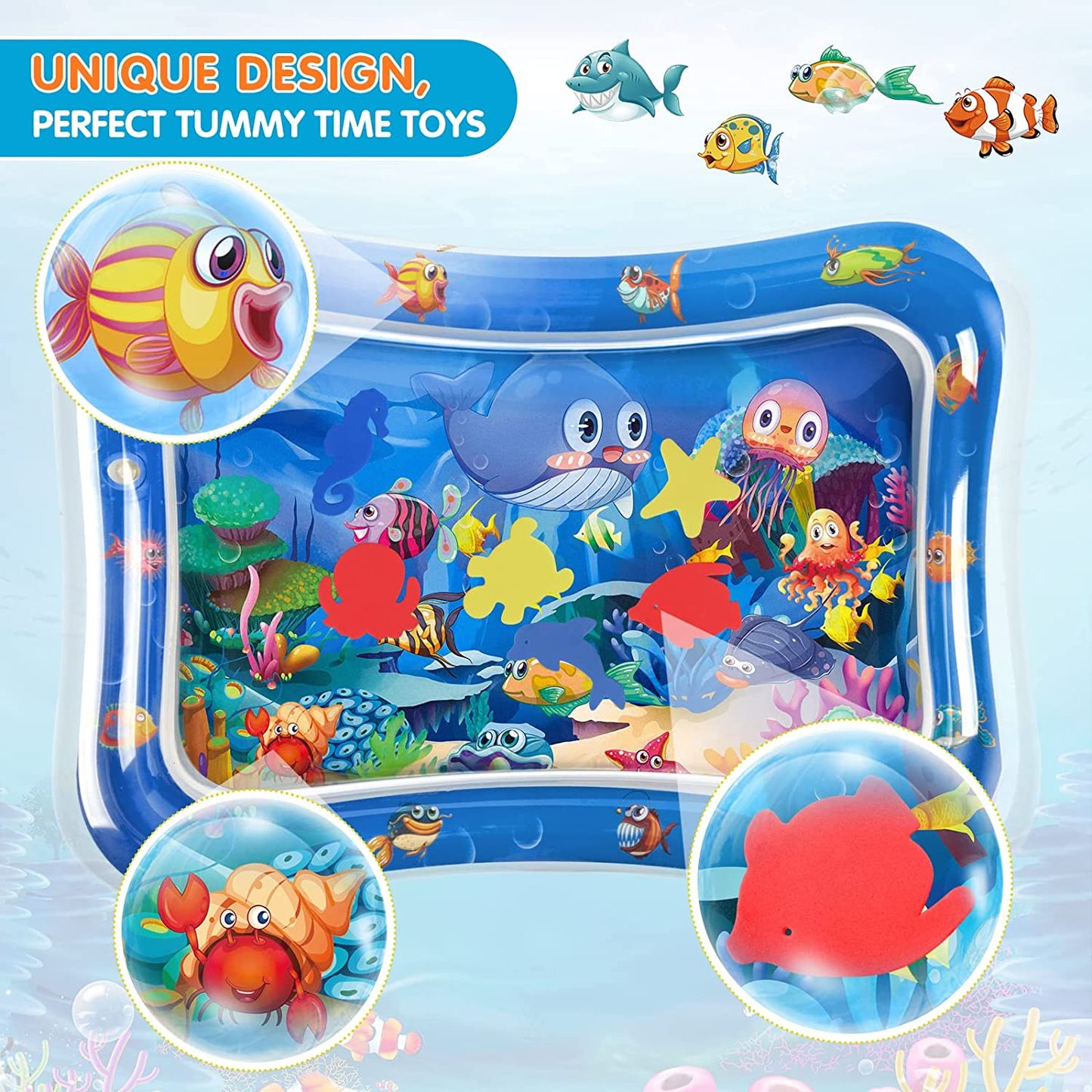 Inflatable Baby Water Play Mat