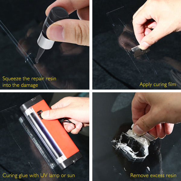 Glass Revive Crack Solution Kit