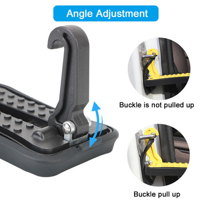 Car foldable Doorstep Hook - Easy Get On The Top