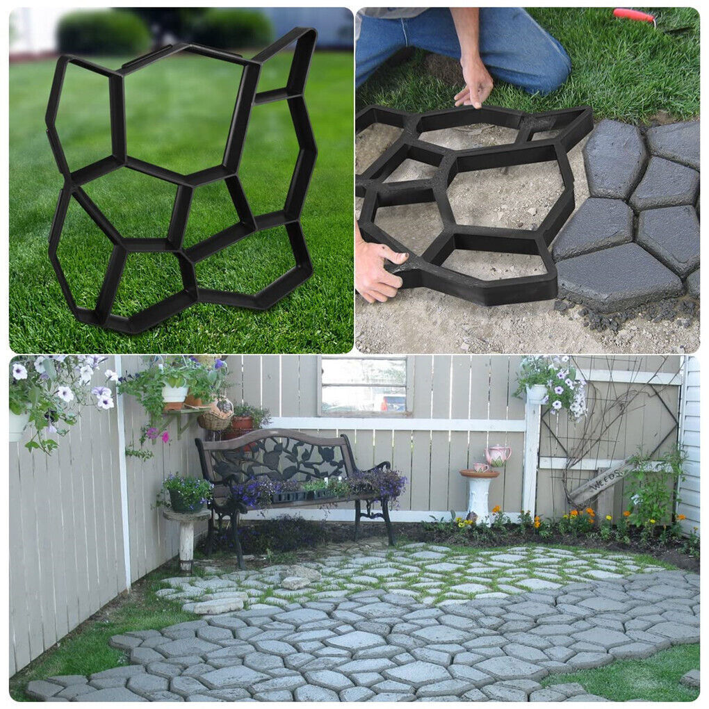 Multifunctional DIY Mould Pavements - For Pathways, Walls, Gardens & Driveways