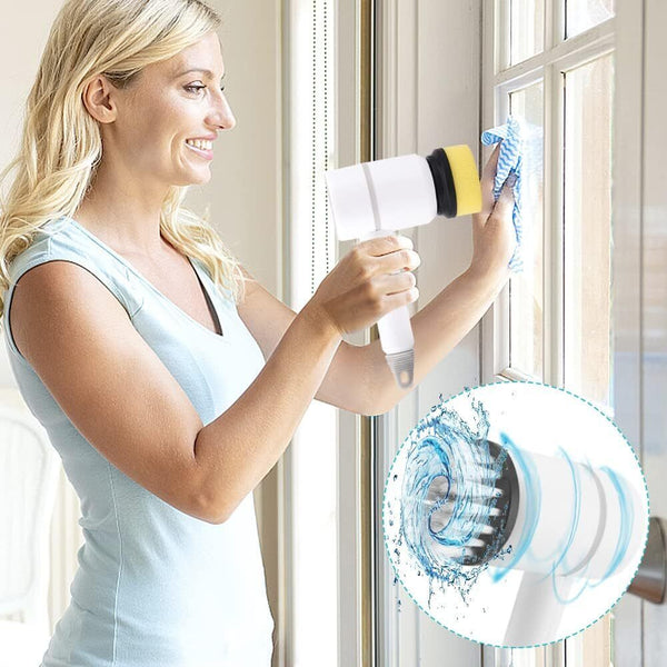 Multi-Functional Wireless Cleaning Brush