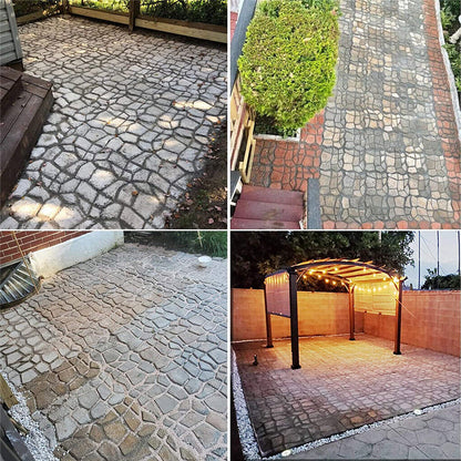 Multifunctional DIY Mould Pavements - For Pathways, Walls, Gardens & Driveways