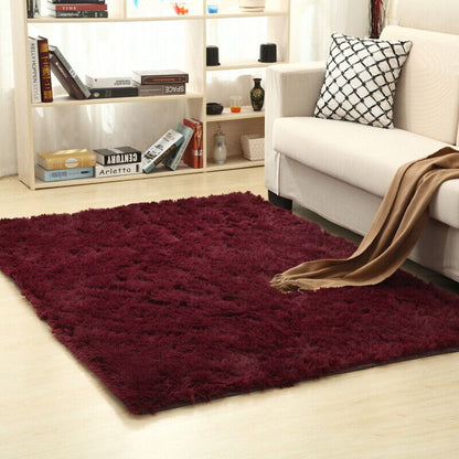 Fluffy Shaggy Area Rug - Soft Large Carpet Pad for Living Room or Bedroom