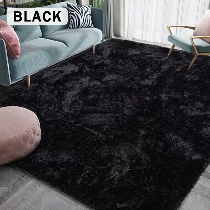 Fluffy Shaggy Area Rug - Soft Large Carpet Pad for Living Room or Bedroom