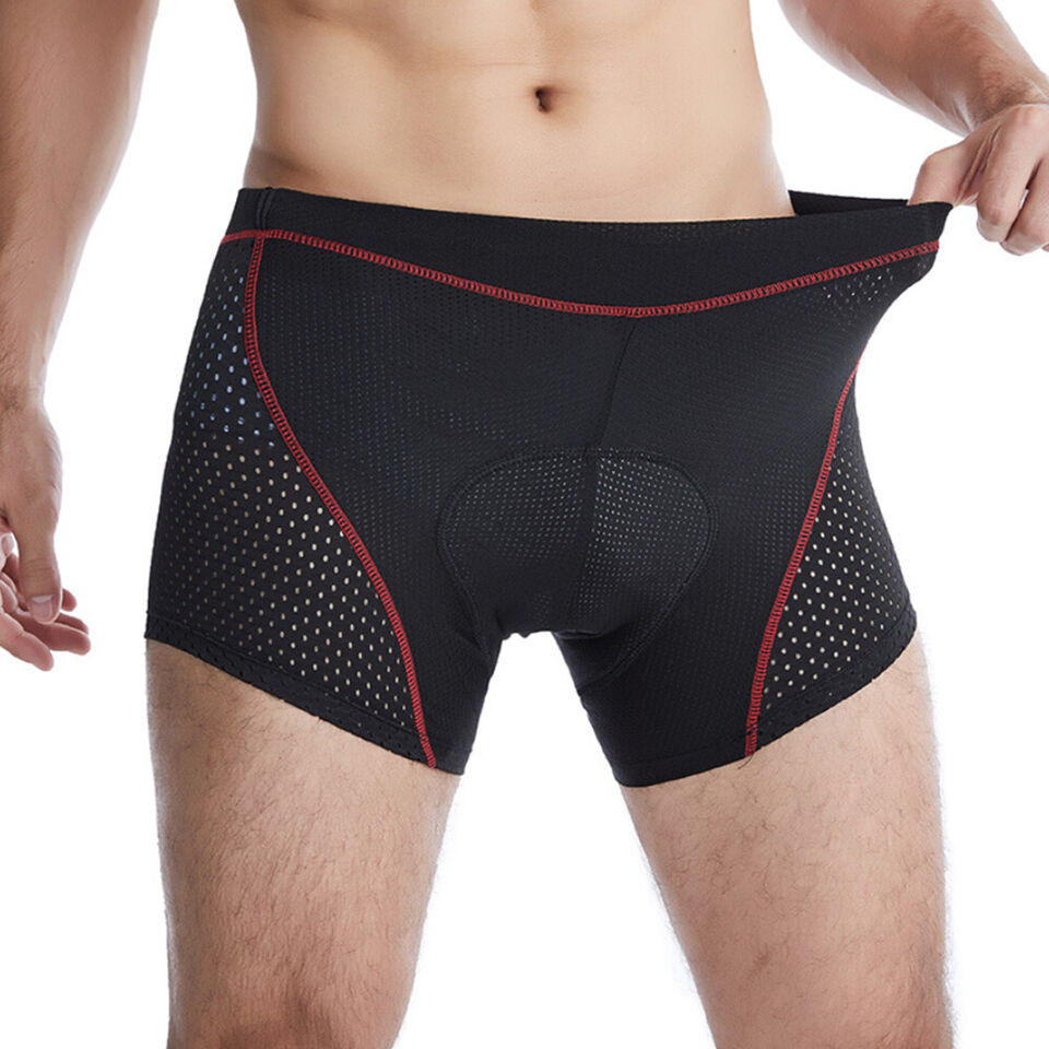 Men's Breathable Underwear with 4D Padded Gel Sponge for Riders & Bikers - Optimal comfort during long rides