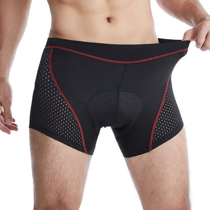 Men's Breathable Underwear with 4D Padded Gel Sponge for Riders & Bikers - Optimal comfort during long rides