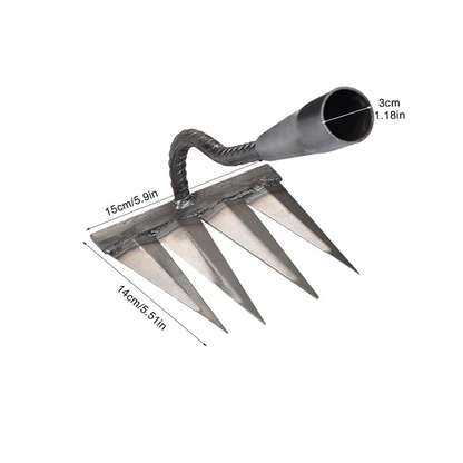 The Iron Weeder Rake Long Size