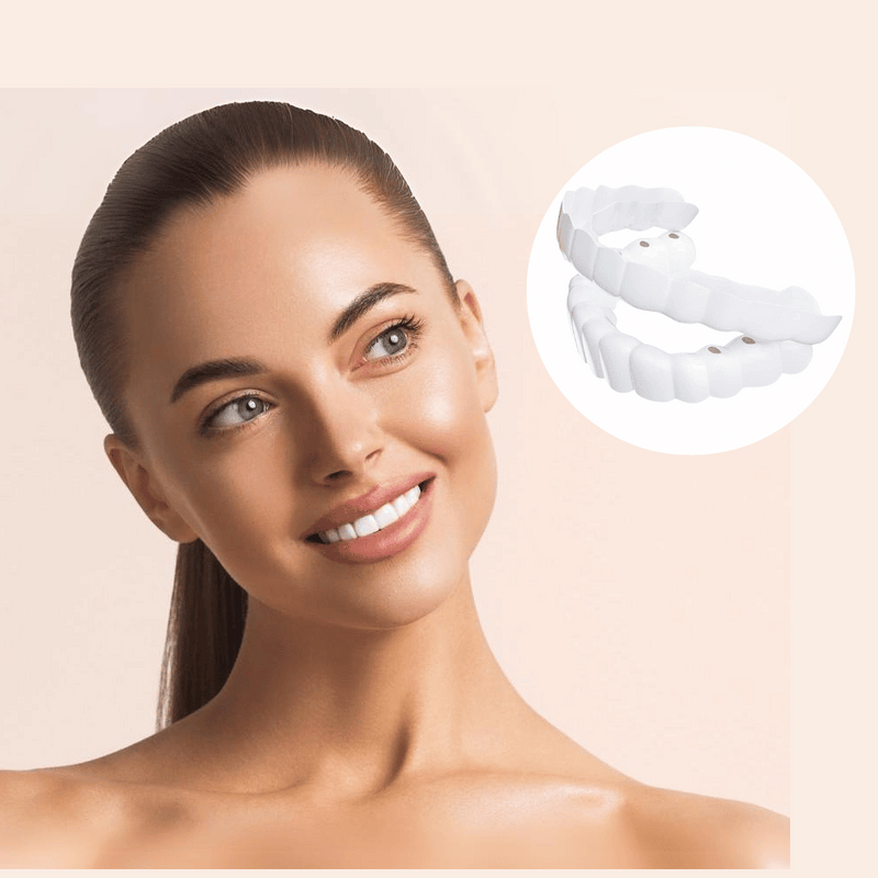 Denture Molds for Teeth (Top & Bottom) - Get Instant Veneers Smile & Confidence