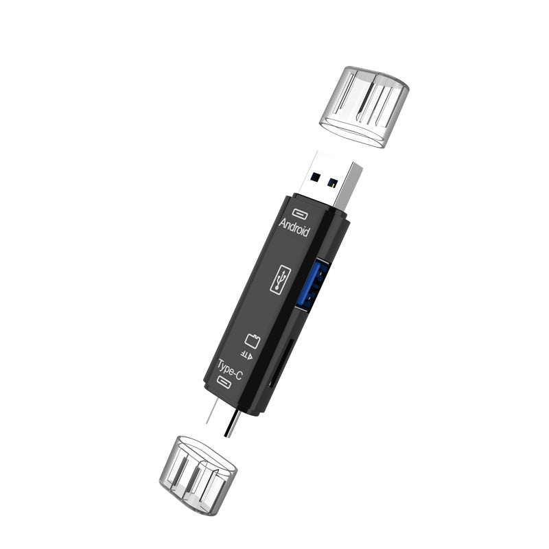 5 in 1 Micro SD Card Reader with 32 GB SD Card