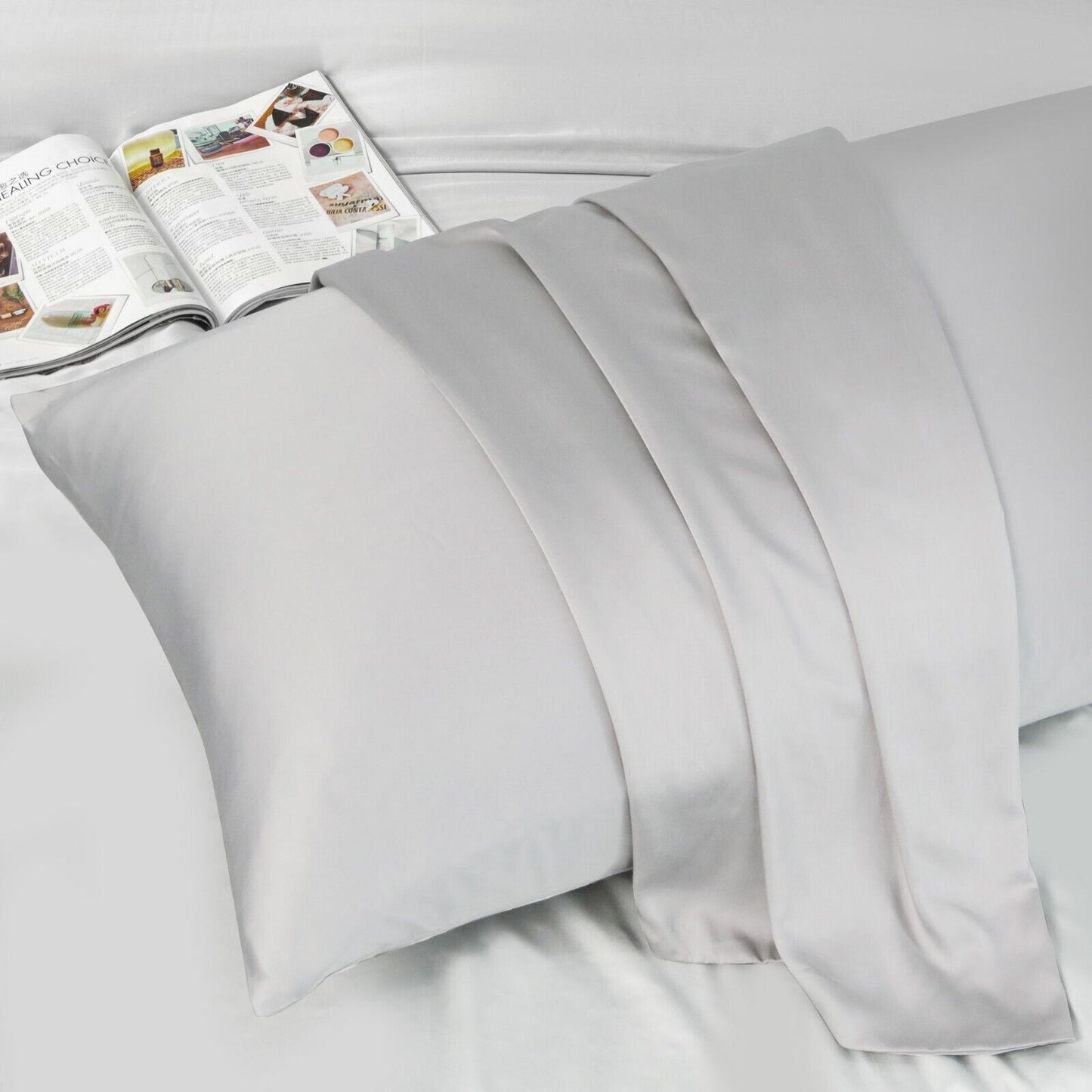 Calming Bamboo Pillowcases - Pet Hair Resistant