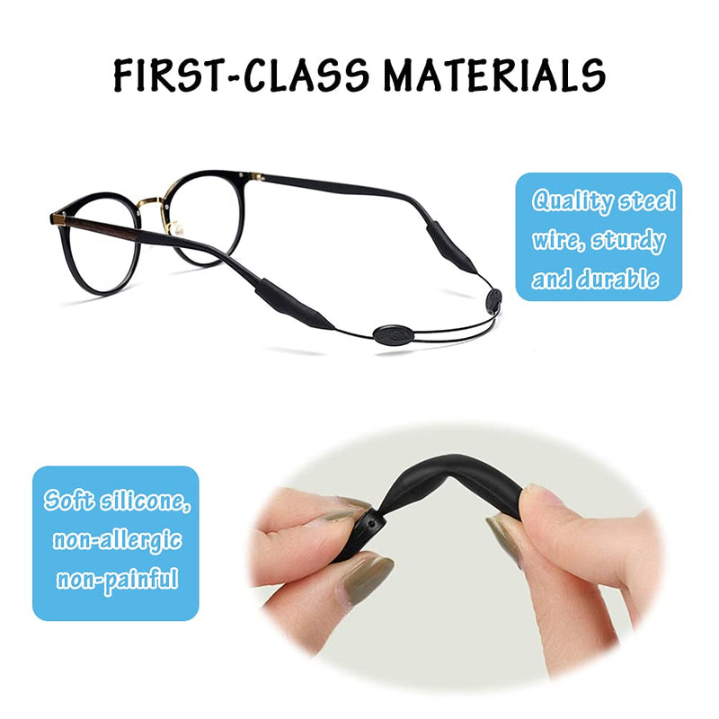 Adjustable Eyeglass Strap (Fish Style) - No Tail Sunglass Strap