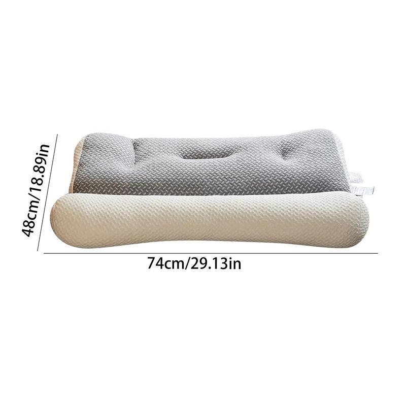 NECK PILLOW for DISCOMFORT & SUPPORT WHILE SLEEPING