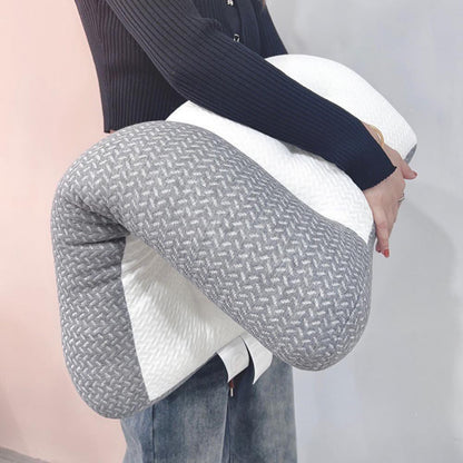 NECK PILLOW for DISCOMFORT & SUPPORT WHILE SLEEPING