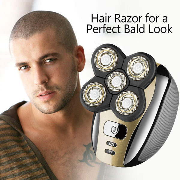 Head Shaver Pro 5 in 1 for Mens' Skin Health & Glow