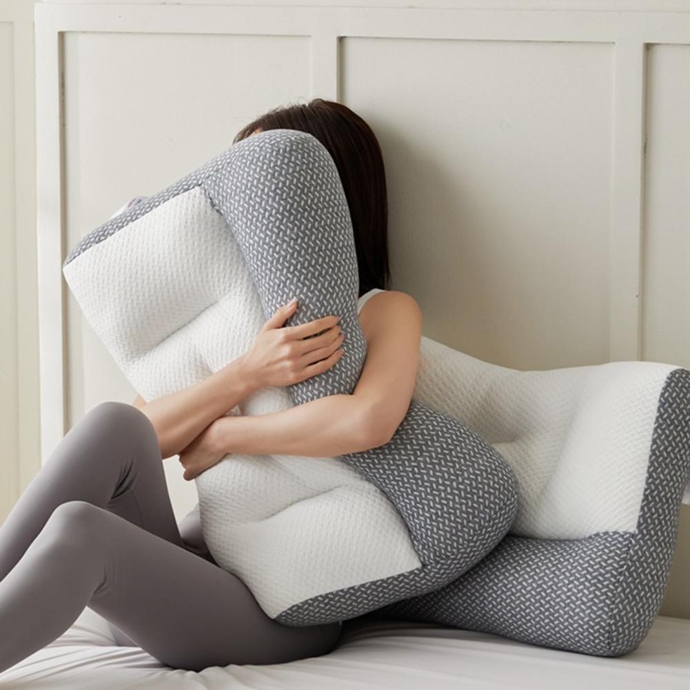 NECK PILLOW for DISCOMFORT & SUPPORT WHILE SLEEPING