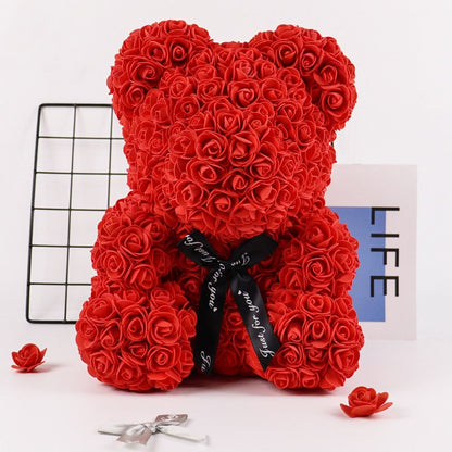 Rose Teddy Bear