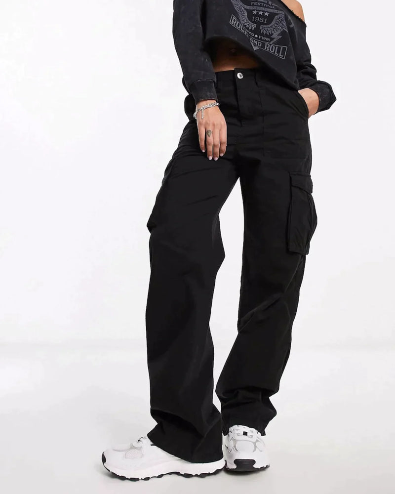 CRAZYBOND Self Design Women Black Track Pants - Buy CRAZYBOND Self