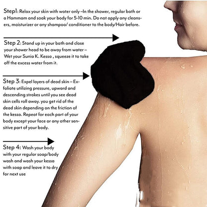 Exfoliating Glove for Full Body - For More Glowing & Healthy Skin