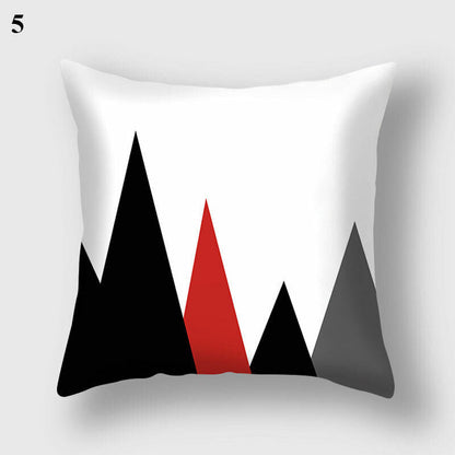 18" Cushion Cover Pillow Case Home Sofa Decor Pillowslip Waist Pillow Cover Soft