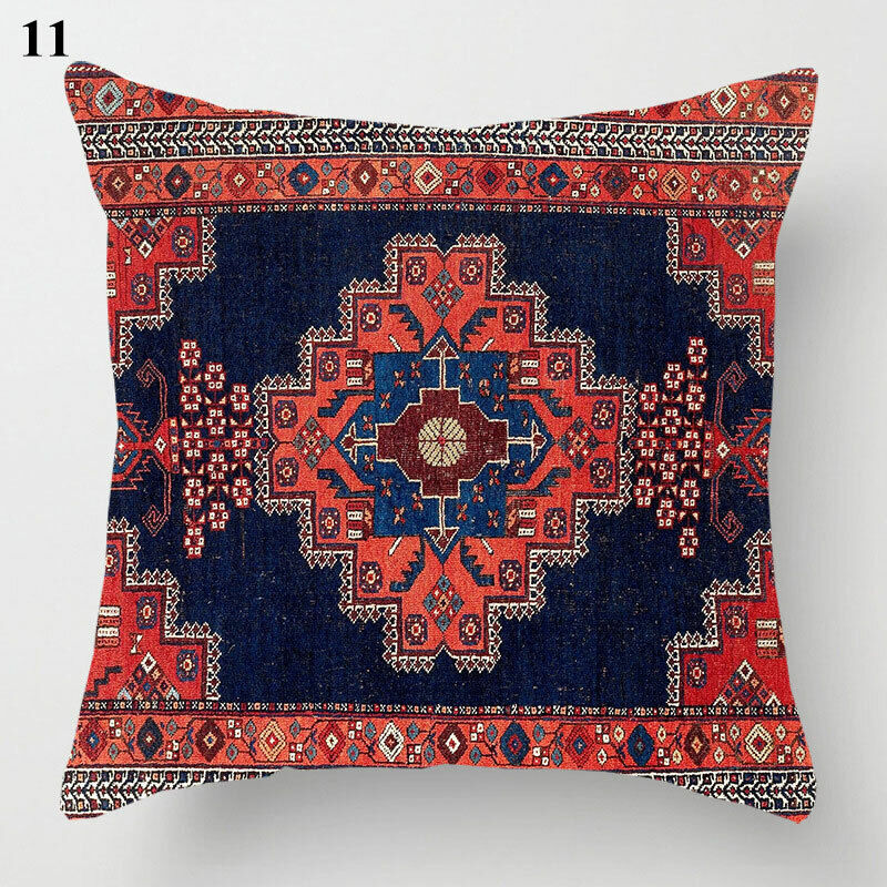 Ethnic Boho Mandala Print Throw Pillow Case Sofa Cushion Cover Home Decor