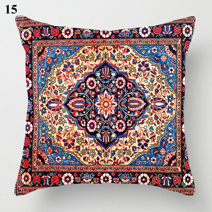 Ethnic Boho Mandala Print Throw Pillow Case Sofa Cushion Cover Home Decor