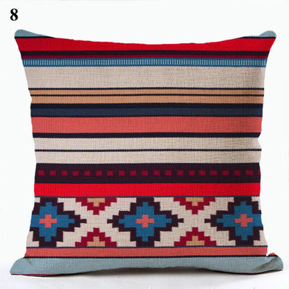 Ethnic Boho Mandala Print Throw Pillow Case Sofa Cushion Cover Home Decor