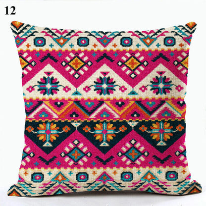 Ethnic Boho Mandala Print Throw Pillow Case Sofa Cushion Cover Home Decor