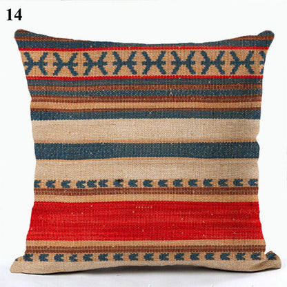 Ethnic Boho Mandala Print Throw Pillow Case Sofa Cushion Cover Home Decor