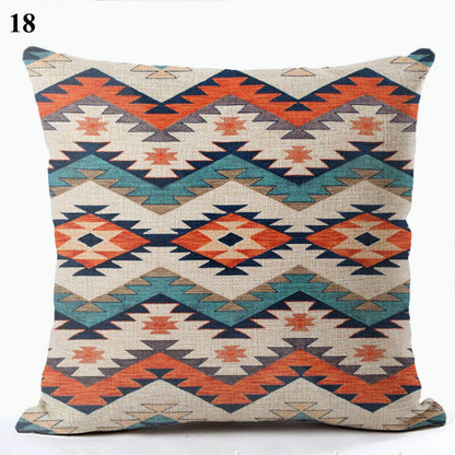 Ethnic Boho Mandala Print Throw Pillow Case Sofa Cushion Cover Home Decor