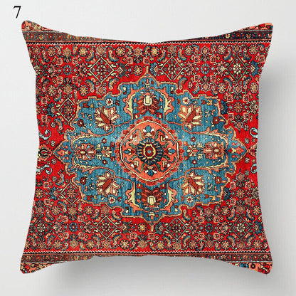 Ethnic Boho Mandala Print Throw Pillow Case Sofa Cushion Cover Home Decor