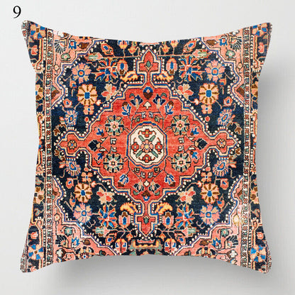 Ethnic Boho Mandala Print Throw Pillow Case Sofa Cushion Cover Home Decor