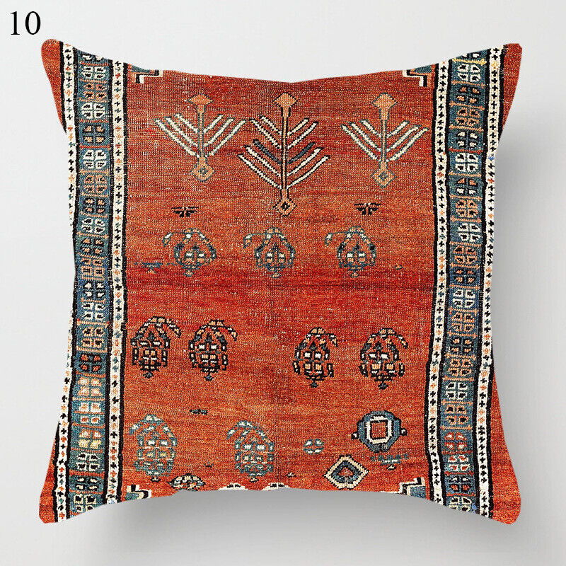 Ethnic Boho Mandala Print Throw Pillow Case Sofa Cushion Cover Home Decor