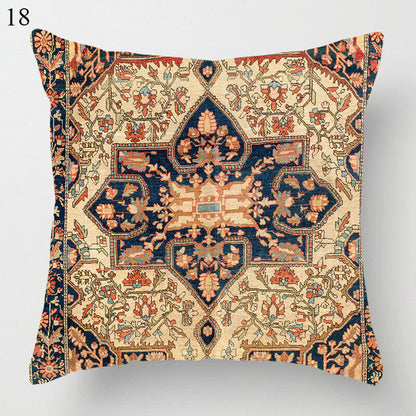 Ethnic Boho Mandala Print Throw Pillow Case Sofa Cushion Cover Home Decor