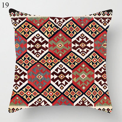 Ethnic Boho Mandala Print Throw Pillow Case Sofa Cushion Cover Home Decor