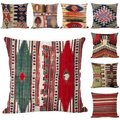 Ethnic Boho Mandala Print Throw Pillow Case Sofa Cushion Cover Home Decor