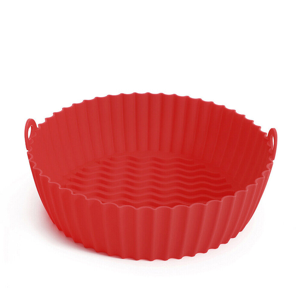 Reusable & Long-Lasting Silicone Tray for Air Fryer Baking