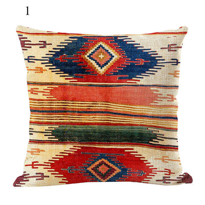 Ethnic Boho Mandala Print Throw Pillow Case Sofa Cushion Cover Home Decor