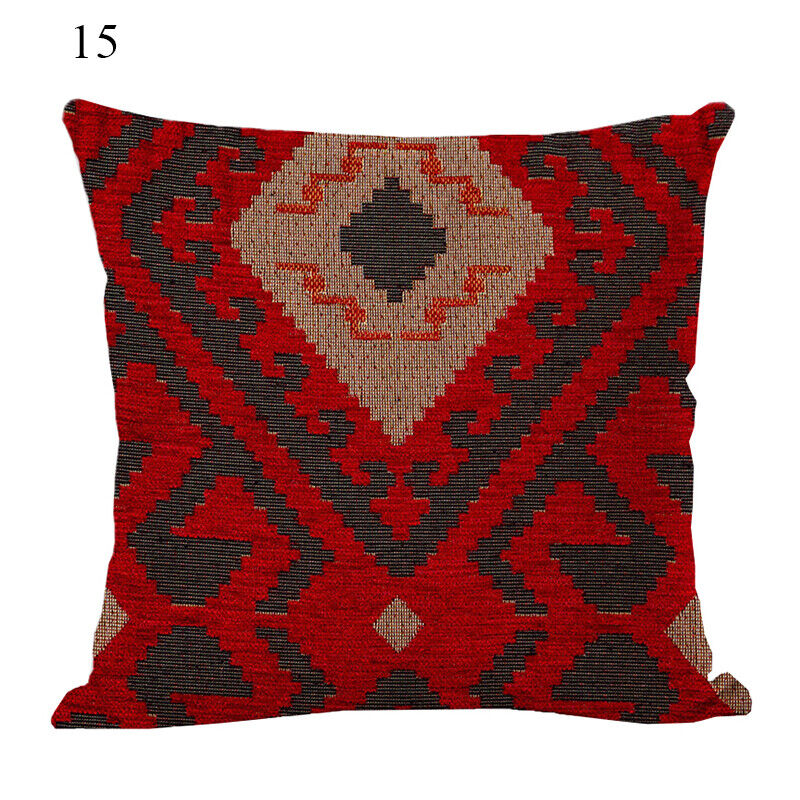 Ethnic Boho Mandala Print Throw Pillow Case Sofa Cushion Cover Home Decor